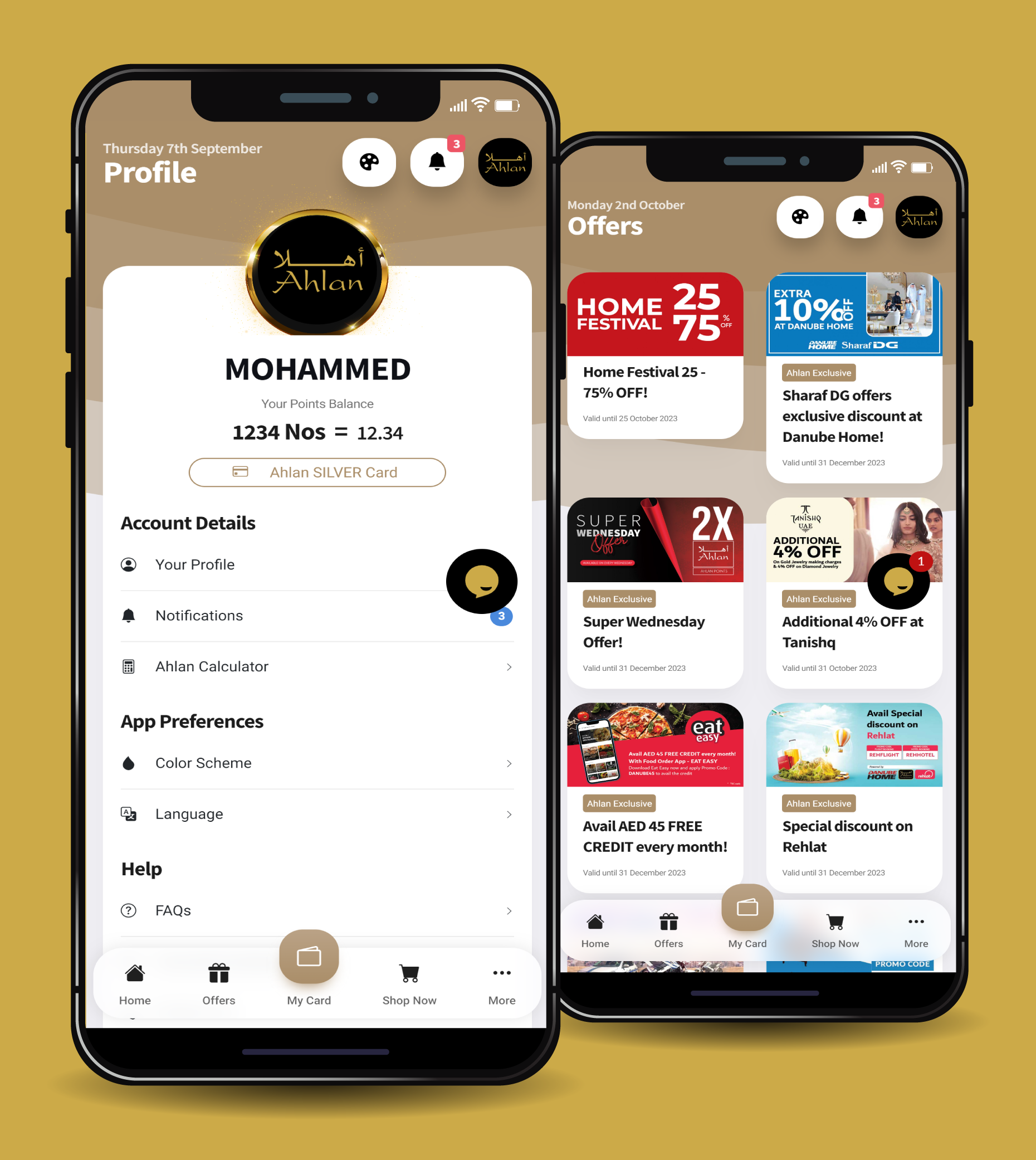 Mobile App Ahlan